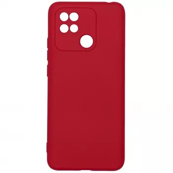 Evelatus Xiaomi Redmi 10C / C40 Nano silikonikotelo Soft Touch TPU punainen