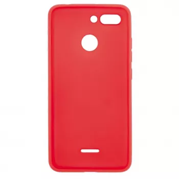 Evelatus Xiaomi Redmi 6 Nano silikonikotelo Soft Touch TPU punainen