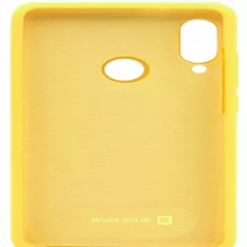 Evelatus Xiaomi Redmi 7 Nano Silicone -kotelo Soft Touch TPU keltainen