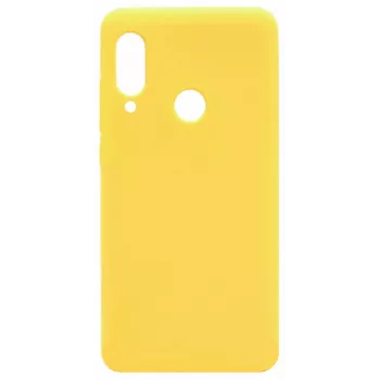 Evelatus Xiaomi Redmi 7 Nano Silicone -kotelo Soft Touch TPU keltainen