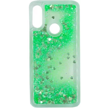 Evelatus Xiaomi Redmi 7 Shining Quicksand -kotelo vihreä