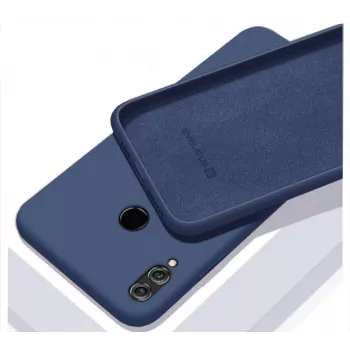 Evelatus Xiaomi Redmi 7a nano-silikonikotelo Soft Touch TPU tummansininen