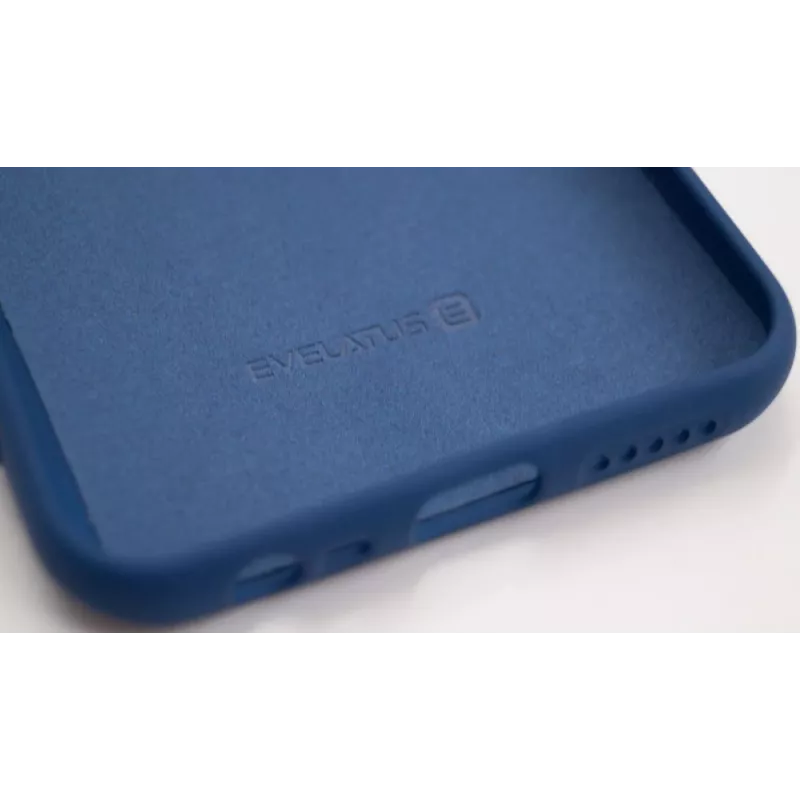 Evelatus Xiaomi Redmi 8 Nano -silikonikotelo Soft Touch TPU sininen