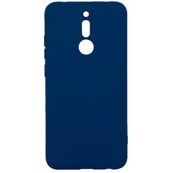 Evelatus Xiaomi Redmi 8 Nano -silikonikotelo Soft Touch TPU sininen
