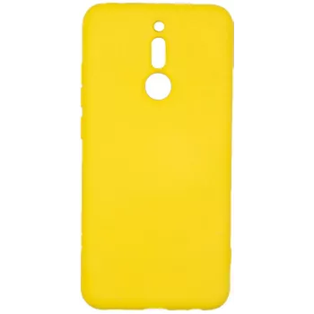 Evelatus Xiaomi Redmi 8 Nano silikonikotelo Soft Touch TPU keltainen