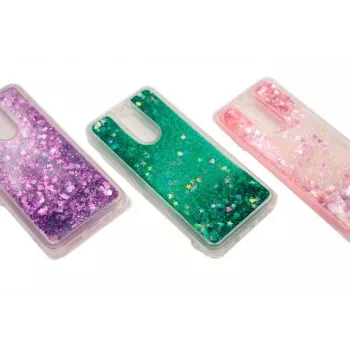 Evelatus Xiaomi Redmi 8 Shining Quicksand kuori vaaleanpunainen