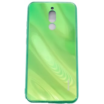 Evelatus Xiaomi Redmi 8 Water Ripple Full Color electroplating karkaistu lasi näytönsuoja vihreä