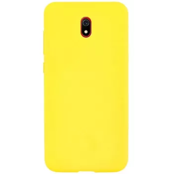 Evelatus Xiaomi Redmi 8A Nano Silicone Case Soft Touch TPU keltainen