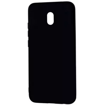 Evelatus Xiaomi Redmi 8a Soft Touch silikonisuojakuori musta