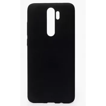 Evelatus Xiaomi Redmi 9 Soft Touch silikonikuori musta
