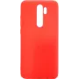 Evelatus Xiaomi Redmi 9 Soft Touch -silikonikotelo, punainen