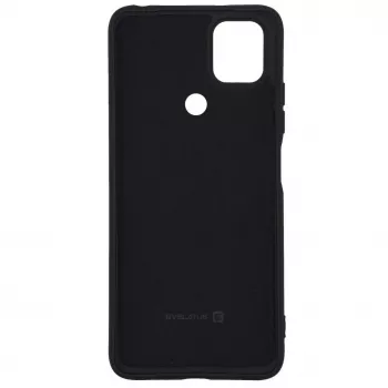Evelatus Xiaomi Redmi 9C / 10A 4G Nano Silicone -kotelo, Soft Touch TPU, musta