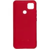 Evelatus Xiaomi Redmi 9C / 10A 4G Nano -silikonikotelo Soft Touch TPU punainen