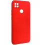 Evelatus Xiaomi Redmi 9C / 10A Soft Touch silikonikuori punainen