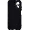 Evelatus Xiaomi Redmi Note 10 / Note 10S Nano silikonikotelo Soft Touch TPU musta