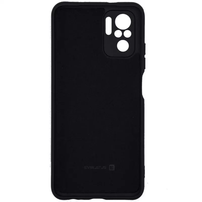 Evelatus Xiaomi Redmi Note 10 / Note 10S Nano silikonikotelo Soft Touch TPU musta