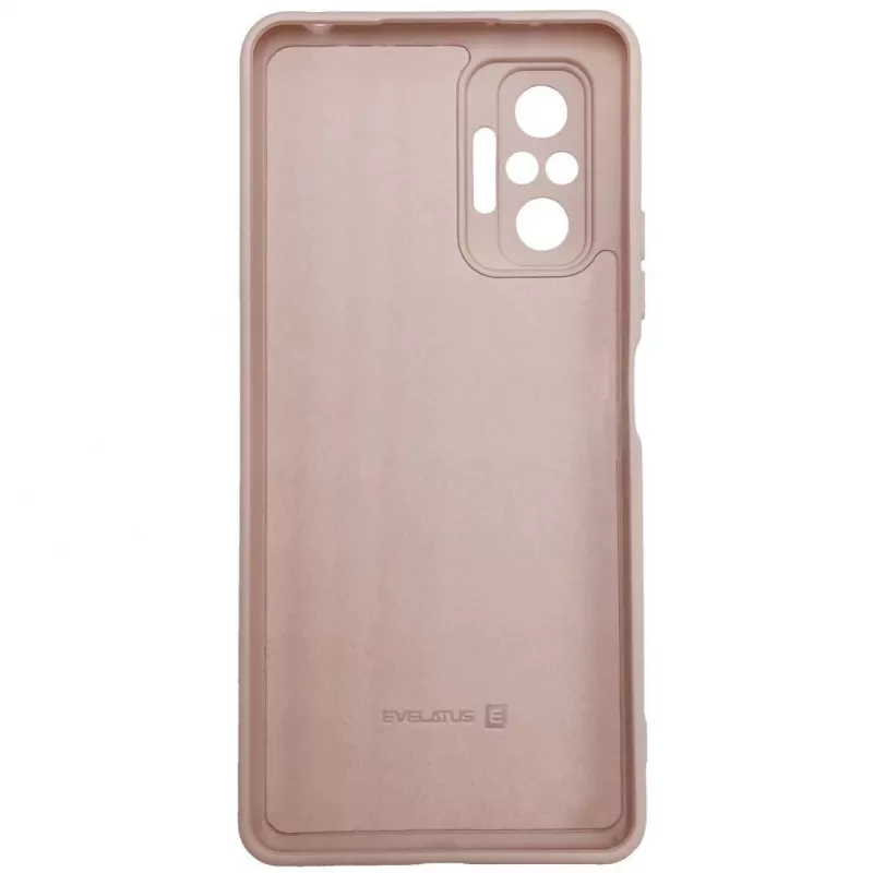 Evelatus Xiaomi Redmi Note 10 Pro Nano silikonikotelo Soft Touch TPU beige