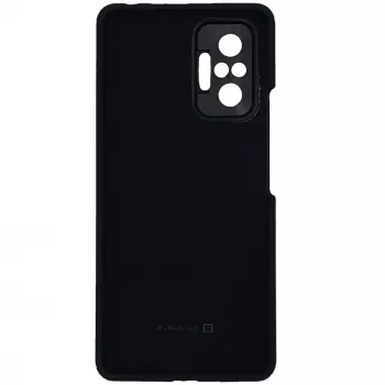 Evelatus Xiaomi Redmi Note 10 Pro Premium Soft Touch -silikonikuori musta