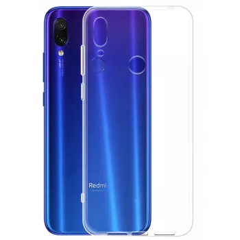 Evelatus Xiaomi Redmi Note 7 kirkas silikonikuori 1,5 mm TPU läpinäkyvä