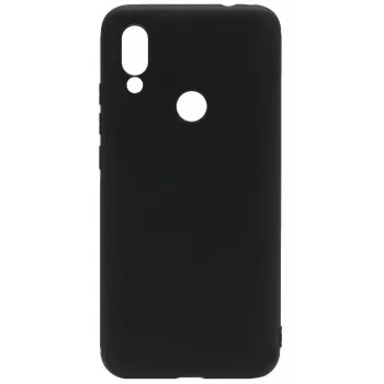 Evelatus Xiaomi Redmi Note 7 Nano silikonikotelo Soft Touch TPU musta