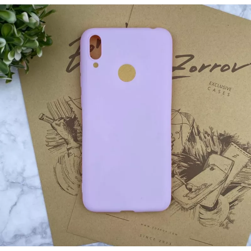 Evelatus Xiaomi Redmi Note 7 nano-silikoni kuori Soft Touch TPU sininen
