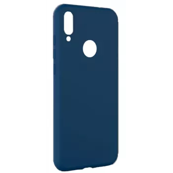 Evelatus Xiaomi Redmi Note 7 Nano silikonikotelo Soft Touch TPU tummansininen