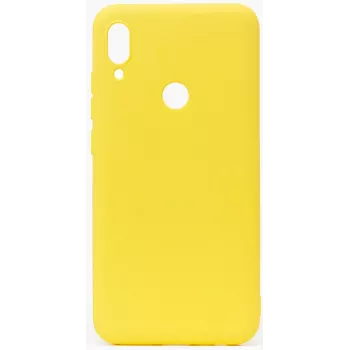 Evelatus Xiaomi Redmi Note 7 Nano silikonikotelo Soft Touch TPU keltainen