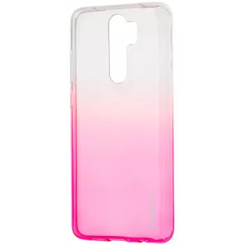 Evelatus Xiaomi Redmi Note 8 Pro Gradient TPU -kotelo Rose Red