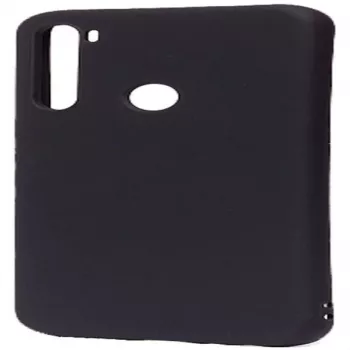 Evelatus Xiaomi Redmi Note 8 / Redmi Note 8 2021 Nano silikonikotelo Soft Touch TPU musta