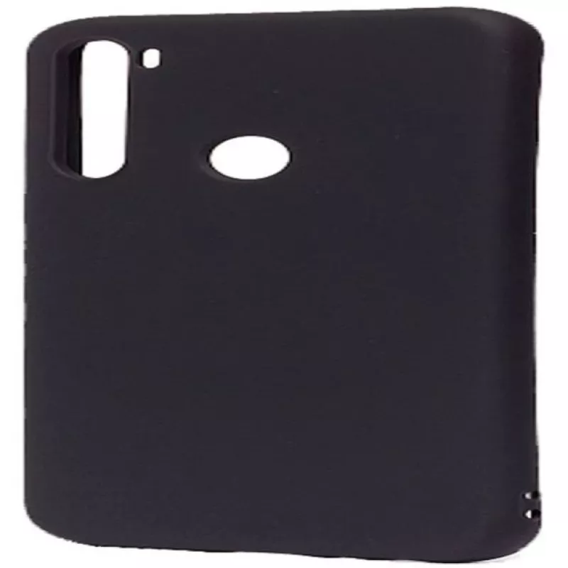 Evelatus Xiaomi Redmi Note 8 / Redmi Note 8 2021 Nano silikonikotelo Soft Touch TPU musta