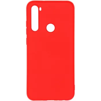 Evelatus Xiaomi Redmi Note 8 / Redmi Note 8 2021 Nano silikonikotelo Soft Touch TPU punainen