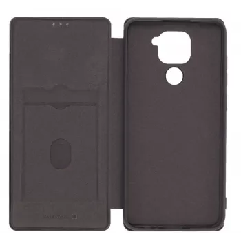 Evelatus Xiaomi Redmi Note 9 kirjakotelo musta