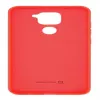 Evelatus Xiaomi Redmi Note 9 Nano Silicone -kotelo, Soft Touch TPU, punainen