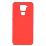 Evelatus Xiaomi Redmi Note 9 Nano Silicone -kotelo, Soft Touch TPU, punainen