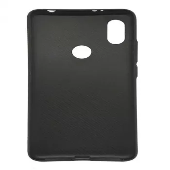 Evelatus Xiaomi Redmi S2 TPU-kotelo 2 metallilevyllä (yhteensopiva magneettisen puhelintelineen kanssa) punainen