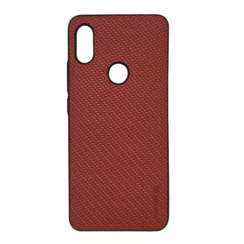Evelatus Xiaomi Redmi S2 TPU-kotelo 2 metallilevyllä (yhteensopiva magneettisen puhelintelineen kanssa) punainen