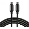 everActive CBB-1PD3 USB-C - USB-C kaapeli 1m PD 60W 3A musta