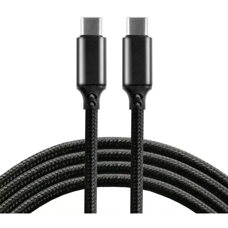 everActive CBB-1PD3 USB-C - USB-C kaapeli 1m PD 60W 3A musta