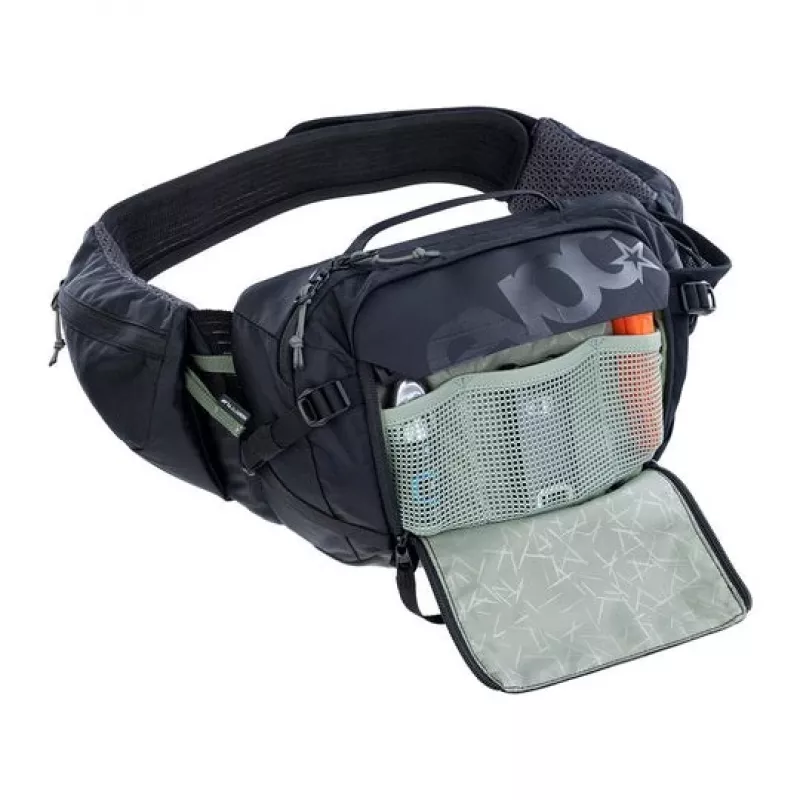 EVOC Hip Pack Pro 3 pyöräily-vyölaukku - musta