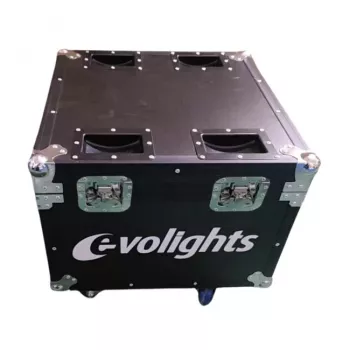 EVOLIGHTS GLACIER 18 CASE 4IN1 kiinteä flight case 4 liikkuvalle valopäälle