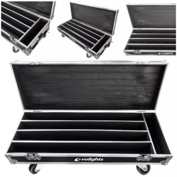 EVOLIGHTS GLAZE BAR CASE 4IN1 kiinteä flight case 4 Glaze Bar -valaisimelle