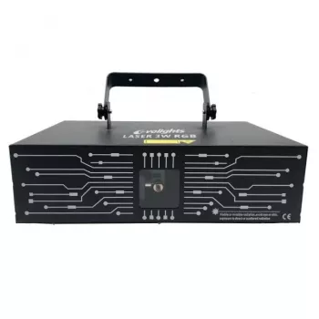 EVOLIGHTS LASER 3W RGB ammattimainen lavalaservalo