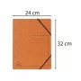 Exacompta kulmakansiо A4 oranssi Colorspan 355 g/m² ilman läppiä