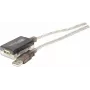 Exertis Connect 149213 USB 2.0 Type-A - Type-B -kaapeli, 1,8 m, harmaa/läpinäkyvä