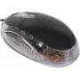 Exertis Connect 320300 molempikätinen USB-optinen hiiri, 800 DPI, musta
