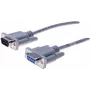 Exertis Connect 580241 sarjakaapeli harmaa 5 m D-Sub DB-9
