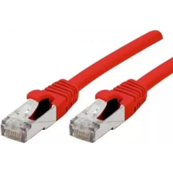 Exertis Connect 858468 Cat6a S/FTP -verkkokaapeli, 1 m, punainen