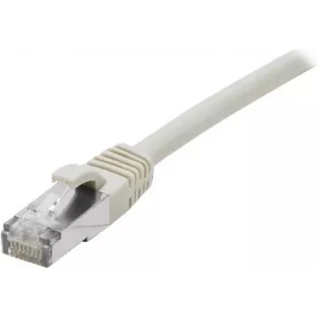 EXERTIS CONNECT Cat 6A S/FTP -kaapeli, 3 m, harmaa, LSZH, ohut taittumissuoja, 10 Gbps 858407