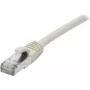 EXERTIS CONNECT Cat 6A S/FTP -kaapeli, 3 m, harmaa, LSZH, ohut taittumissuoja, 10 Gbps 858407