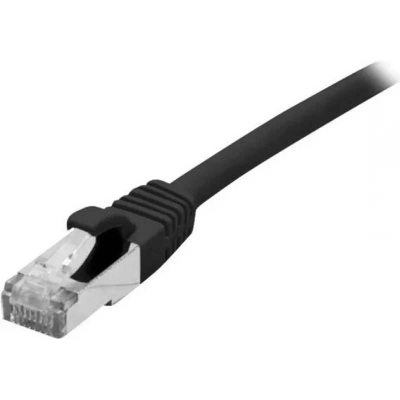 Exertis Connect 858491 Cat 6A S/FTP (PiMF) Kytkentäkaapeli, 15 m, musta, ohut taivutussuoja